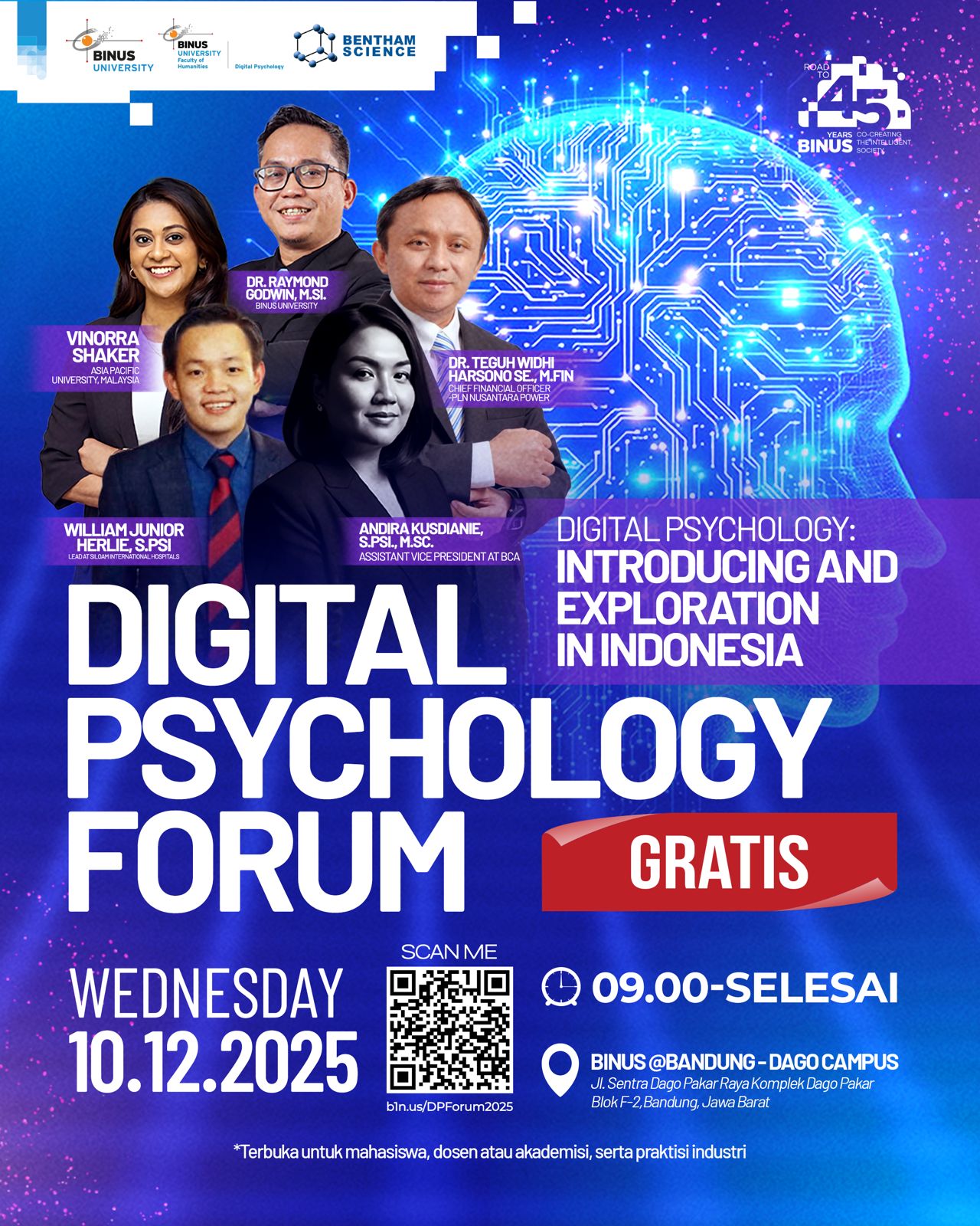 💻 Registration – Digital Psychology Forum 2025